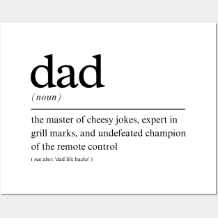 Dad Definition Posters and Art